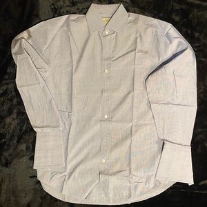 Blue Albert Goldberg Dress Shirt